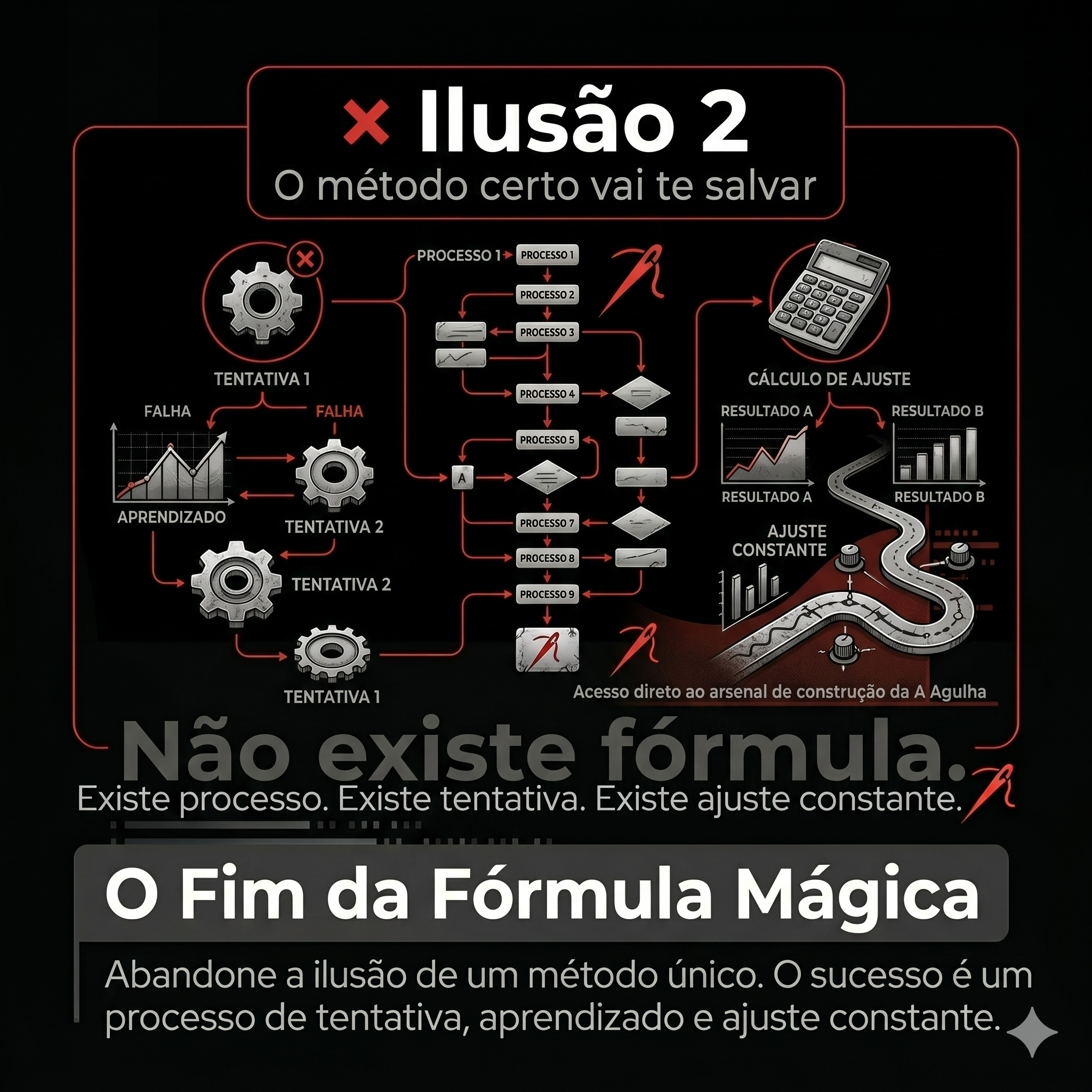 Ilusão 2 — O método certo vai te salvar